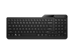 HP 475 Teclado Inalambrico Dualâ€‘Mode - Bluetooth 5.3 + 2.4GHz - Teclas Concavas de Perfil Bajo - hasta 12 Teclas Programables - Conecta hasta 8 Dispositivos con HP Unifying o 3 via Bluetooth - Resistente a Derrames - Color Negro