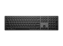 HP 975 Teclado Inalambrico Dualâ€‘Mode - Bluetooth + 2.4GHz - Retroiluminacion Inteligente Ajustable - Conecta hasta 3 Dispositivos - 20+ Teclas Programables - Bateria Recargable - Color Negro