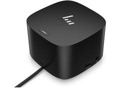 HP Thunderbolt Dock G4 120W Thunderbolt 4 con 13 Puertos - Soporta hasta 4 Monitores 4K - Ethernet 2x Velocidad - Gestion Remota Intel vPro - Alimentacion hasta 100W via USBâ€‘C - Color Negro
