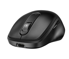 HP 515 Raton Inalambrico Recargable Ultraâ€‘Rapido - Sensor Multiâ€‘Superficie 4000 DPI - 5 Botones - Conexion 2.4GHz via Dongle USBâ€‘A - USBâ€‘C para Carga - DiseÃ±o Ambidiestro - Color Negro