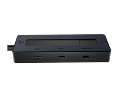 HP Hub Multipuerto 4K USBâ€‘C - 4 Puertos USBâ€‘C 10Gbps - Power Delivery 65W - Salida de Video 4K via DisplayPort Alt Mode - DiseÃ±o Compacto 50% Plastico Reciclado - Color Negro