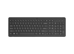 HP 225 Teclado Inalambrico 2.4GHz - 12 Atajos Fn Integrados - Indicadores LED Bloq Num, Bloq Mayus y Bateria - Autonomia hasta 16 Meses - Color Negro