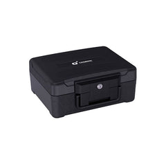 Cromad Firebox S1 Caja Fuerte - Resistente a Fuego y Agua - Cerradura de Llave - DiseÃ±o Robusto y Portatil - 155x365x285mm
