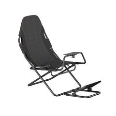Cromad Slim Racing Seat Asiento Simulador de Carreras - Soporte para Pedales y Volante Ajustables - DiseÃ±o Plegable