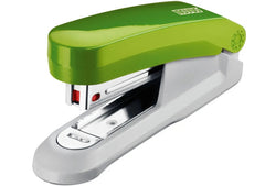Novus Evolution E15 Fresh Grapadora de Sobremesa - Hasta 15 Hojas - Grapado Cerrado y Clavado - Incluye 200 Grapas NÂº10 - Color Verde/Gris