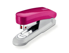 Novus Evolution E15 Fresh Grapadora de Sobremesa - Hasta 15 Hojas - Grapado Cerrado y Clavado - Incluye 200 Grapas NÂº10 - Color Rosa/Gris