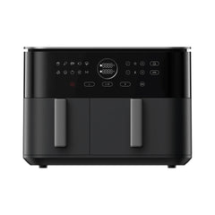 Xiaomi Dual Zone Air Fryer Freidora de Aire 10L Doble Zona 3.5L + 6.5L - Potencia 2700W con Tecnologia de Circulacion 360Â° - Temperatura 40â€“230Â°C - Funcion SYNC y 9 Modos de Cocinado - Control Tactil - Color Negro
