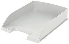 Leitz Plus Standard Bandeja de Sobremesa Portadocumentos - Formato A4 - Color Gris Claro