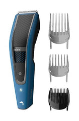 Philips HC5612/15 Cortapelos Series 5000 - Tecnologia Trimâ€‘nâ€‘Flow y Doble Cuchilla DualCut - 28 Ajustes de Longitud 0.5â€‘28mm - 75min de Uso Inalambrico - Incluye 3 Peines Guia  - Cuchillas Autoafilables Acero Inoxidable