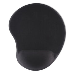 Hama Ergo Alfombrilla para Raton - Ergonomico - Base Antideslizante - Efecto Memoria - 21.5x25.5x2.1cm - Color Negro