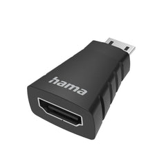 Hama Essential Adaptador HDMI - 4K - HDMI Hembra - Mini HDMI Macho - Color Negro