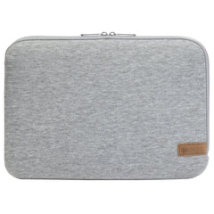 Hama Jersey Funda para Portatiles hasta 13.3" - Cierre con Cremallera - Forro Interior Suave - Color Gris