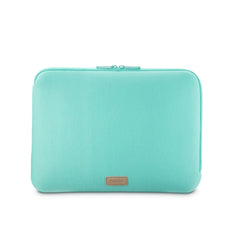 Hama Jersey Funda para Portatiles hasta 14.1" - Cierre con Cremallera - Forro Interior Suave - 37x1.5x27cm - Color Turquesa