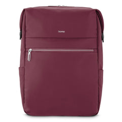 Hama Ultimate Mochila para Portatiles hasta 16.2" - Capacidad 15L - Poliester - Interior Acolchado - Cremallera Bidireccional - Base Reforzada - Bolsillos Laterales - 34x44x11cm - Color Rojo
