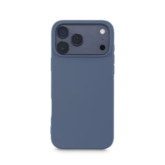 Hama Fantastic Feel Funda para iPhone 17 Pro Max - Antiadherente Anti-Suciedad - Poliuretano Termoplastico - Bordes Elevados - Color Azul