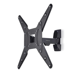 Hama Soporte de Pared para TV hasta 65" - Peso Max 20kg - Inclinable - Giratorio - VESA 400x400mm - Acero - Gestor de Cables - Color Negro