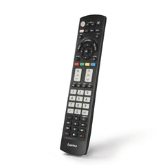 Hama Mando a Distancia para TV Panasoni - Alcance 10m - 56 Botones - Acceso Directo a Plataformas de Streaming - 21.4x5x2.3cm - Color Negro