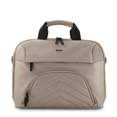 Hama Premium Lightweight Mochila para Portatiles hasta 16.2" - Poliester Reciclado - Interior Acolchado - Bolsillos Frontales - 45x9x33cm - Color Beige