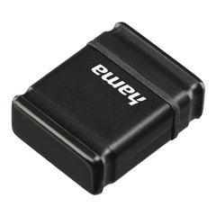 Hama Smartly Memoria Pendrive USB 2.0 con Tapa - 32GB de Capacidad - 10Mb/s de Transferencia - 21x15x6.5mm - Color Negro
