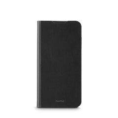 Hama Eco Premium Funda para Samsung Galaxy S25 - Antideslizante - Cierre Magnetico - Antihuellas - Poliuretano Termoplastico - Funcion de Soporte - Bordes Elevados - Color Negro