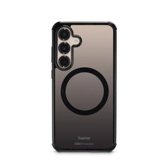 Hama Extreme Protect Funda para Samsung Galaxy S25+ - Magnetico - Antideslizante - Policarbonato - Proteccion D3O - Bordes Elevados - Color Negro