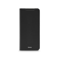 Hama Daily Protect Funda para Xiaomi Redmi 14C - Tapa Plegable - Antideslizante - Antihuellas - Poliuretano Termoplastico - Funcion de Soporte - Bordes Elevados - Color Negro