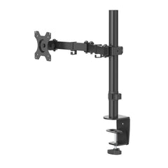 Hama Soporte de Mesa con Brazo Articulado para Monitor de 13 a 32" - Capacidad 10kg - Giro 180Âº - Inclinacion de 45Âº - Altura Ajustable - Acero - VESA 100x100 - 42.88x14.51x40.64cm - Color Negro