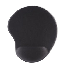 Hama Ergo Mini Alfombrilla para Raton - Ergonomico - Base Antideslizante - Efecto Memoria - 20x23x2.1cm - Color Negro
