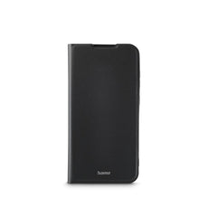 Hama Daily Protect Funda para Samsung Galaxy S24 - Antideslizante - Cierre Magnetico - Antihuellas - Poliuretano Termoplastico - Funcion de Soporte - Color Negro