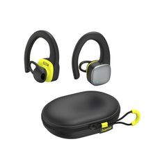 Hama Spirit Athletics Auriculares Deportivos - Bluetooth - Autonomia hasta 7h - Microfono Omnidireccional - Rango 10m - IPX5 - Asistente de Voz - Carga por USB-C - Color Negro