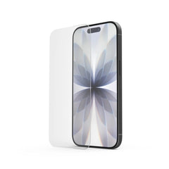 Hama Clear Protect Protector de Pantalla para iPhone 17 - Antihuellas - Base de Montaje - Vidrio de Seguridad - Grado de Dureza 9H - Color Transparente