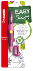 Stabilo Easyergo Pack con Lapiz Retractil + Scapuntas - Mina HB de 3.15mm - DiseÃ±o Ergonomico - Uso Zurdo - Color Rosa