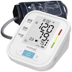 Medisana BU95E Tensiometro de Brazo Automatico - Medicion Oscilometrica Precisa con Deteccion de Arritmias - Pantalla Grande 65x50mm - Memoria 2 Usuarios x 90 Mediciones - Brazalete 22â€‘42cm