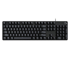 Logitech G413 SE Teclado Mecanico Gaming Retroiluminado - Teclas de Alta Durabilidad - Iluminacion LED Blanca - Anti Ghosting 6 Teclas - Chasis de Aluminio - Conexion USB con Cable 1.8m