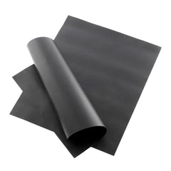 Innovagoods Pack de 2 Esterillas para Horno y Barbacoa - Reutilizable - Apto Lavavajillas - Temperatura hasta 265Â°C - Facil Limpieza - Fibra de Vidrio - Libre de PFOA - 40x33cm - Color Negro
