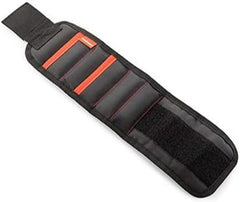Innovagoods WrisTool Banda Magnetica - Incluye Accesorios - Multifuncion - Cierre con Velcro - 2 Bolsillos - 39x9.5x0.5cm - Color Negro