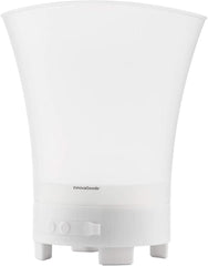 Innovagoods Sonice Cubitera con Altavoz 3 en 1 - Bluetooth - Autonomia 4h - Cable USB Incluido - Bateria 1200mAh - IPX4 - Luz LED RGB - Recargable - Multifuncion - 24.5x29x23.5cm - Color Blanco