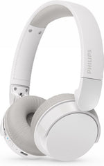 Philips TAH3209 Auriculares Inalambricos Onâ€‘Ear - Bluetooth 5.3 - 25h de Reproduccion - Microfono con Reduccion de Ruido - Plegable y Ligero con Almohadillas de Espuma Viscoelastica - Color Blanco