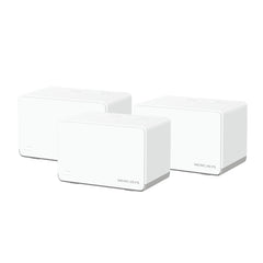 Mercusys Halo H70X Sistema Wi-Fi 6 Mesh AX1800 Doble Banda - 3 Unidades Halo - Cobertura hasta 550 mÂ² - Color Blanco