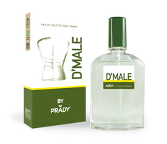 Prady Colonia de Hombre DÂ´Male - Frasco de 90 ml - Spray Pulverizador