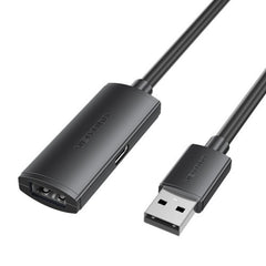 Vention Cable Extension USB 2.0 - Longitud 20m - USB-A Macho - USB-A Hembra - Velocidad hasta 480Mbps - Color Negro