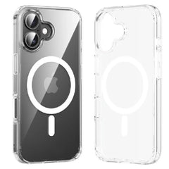 Vention Funda Rigida para Iphone 16 Pro Max - Anillo Magnetico MagSafe - Compatible con Carga Inalambrica - Resistente al Amarilleo - Color Transparente