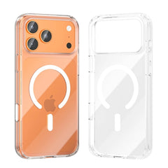Vention Concise Impact Funda Rigida para Iphone 17 Pro Max - Anillo Magnetico MagSafe - Compatible con Carga Inalambrica - Resistente al Amarilleo - Color Transparente