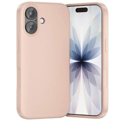 Vention Funda de Silicona para Iphone 17 - Anillo Magnetico MagSafe - Compatible con Carga Inalambrica - Color Rosa