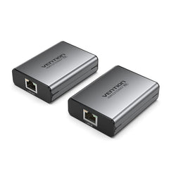 Vention HDMI Extender with RJ45 Network Cable - Range up to 60m - Full HD - Aluminum and ABS - Plug and Play - Gray Color