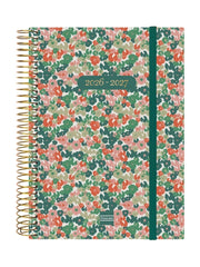 Finocam Espiral Agenda Internacional - 18 Meses - 2 Dias por Pagina - Formato E10 - 155x212mm - Tapas de Polipropileno - Papel de 70g/m2 - Esquinas Microperforadas - Multicolor