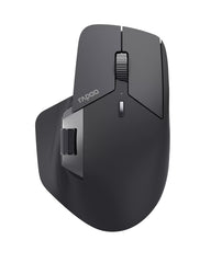 Rapoo MT760LW Raton Inalambrico - TamaÃ±o Compacto - Bluetooh y 2.4GHz - 4000 DPI - Bateria Recargable Ecologica - Color Negro
