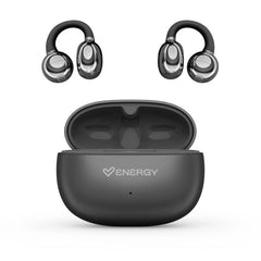 Energy Sistem ChicPods Auriculares True Wireless - Bluetooth 5.4 - 23h Autonomia - Tecnologia Open Sound - Microfono con Reduccion de Ruido - Asistente de Voz Integrado - DiseÃ±o Curved-Fit - Color Negro