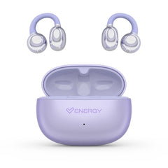 Energy Sistem ChicPods Auriculares True Wireless - Bluetooth 5.4 - 23h Autonomia - Tecnologia Open Sound - Microfono con Reduccion de Ruido - Asistente de Voz Integrado - DiseÃ±o Curved-Fit - Color Violeta