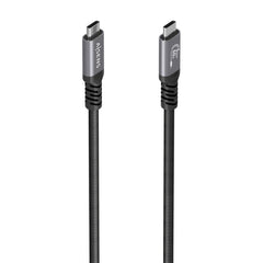 Aisens Cable USB-C Macho - Soporta hasta 60W - Longitud 10m - Velocidad de Transferencia hasta 5Gbps - Resolucion 4K - Aluminio - Color Negro